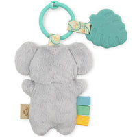 Itzy Pal™ Plush + Teether: Rainbow