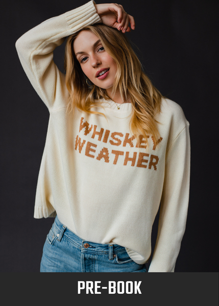 Ivory Whiskey Weather Sweater