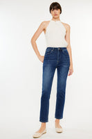 High Rise Slim Straight Leg Jean KC11252D