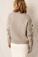 Flower Cloud Pullover Sweater