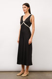 Reese Ruffle-Trim Maxi Dress