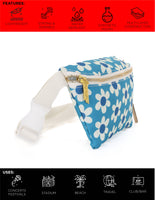 83851: Fanny Pack | Small Ultra-Slim | Recycled RPET | Daisy