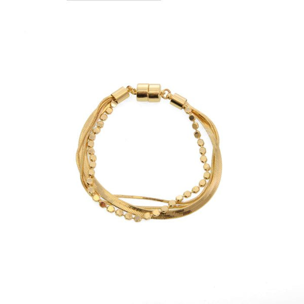 Gold Multi Chain Bracelet