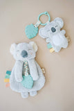 Itzy Pal™ Plush + Teether: Rainbow