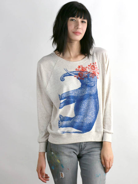 Elephant Pia Tri Blend Pullover