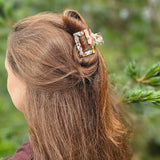 Carly Hair Claw - Multicolor // Fall, Clip, Stocking Stuffer