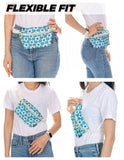 83851: Fanny Pack | Small Ultra-Slim | Recycled RPET | Daisy