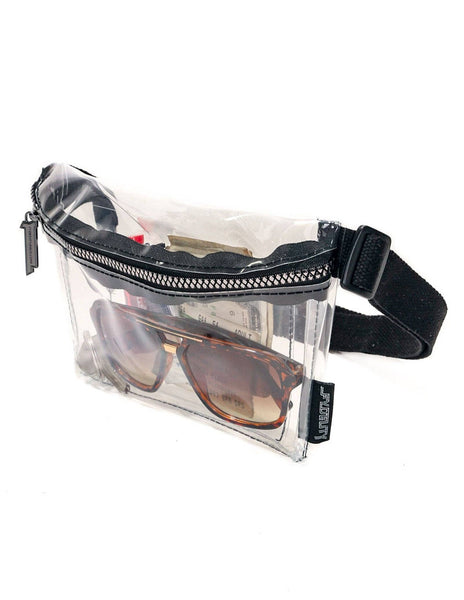 82001: Fanny Pack |Ultra Slim| Crystal Clear