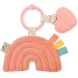 Itzy Pal™ Plush + Teether: Rainbow