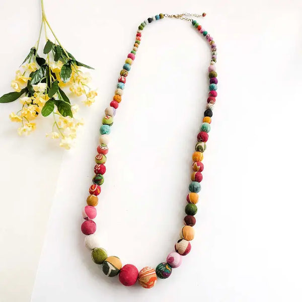 Kantha Kali Necklace