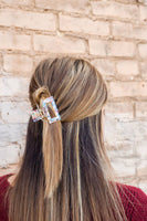 Carly Hair Claw - Multicolor // Fall, Clip, Stocking Stuffer