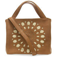 Flora Laser Cut Crossbody Tote