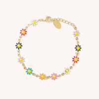 Daisy Multicolor Anklet